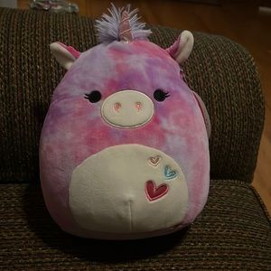 Squishmallows Edden the Unicorn tie dye NEW NWT